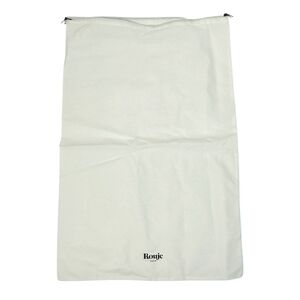 Rouje Paris Large Drawstring Dust Bag White 15"x23" Storage Pouch